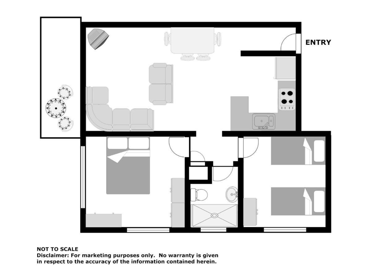 Bella Vista Unit 3 19 Shoal Bay Road Exterior foto